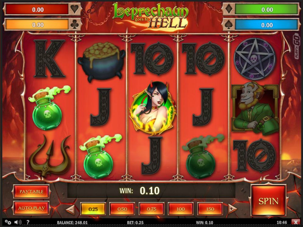Leprechaun goes to Hell Gameplay